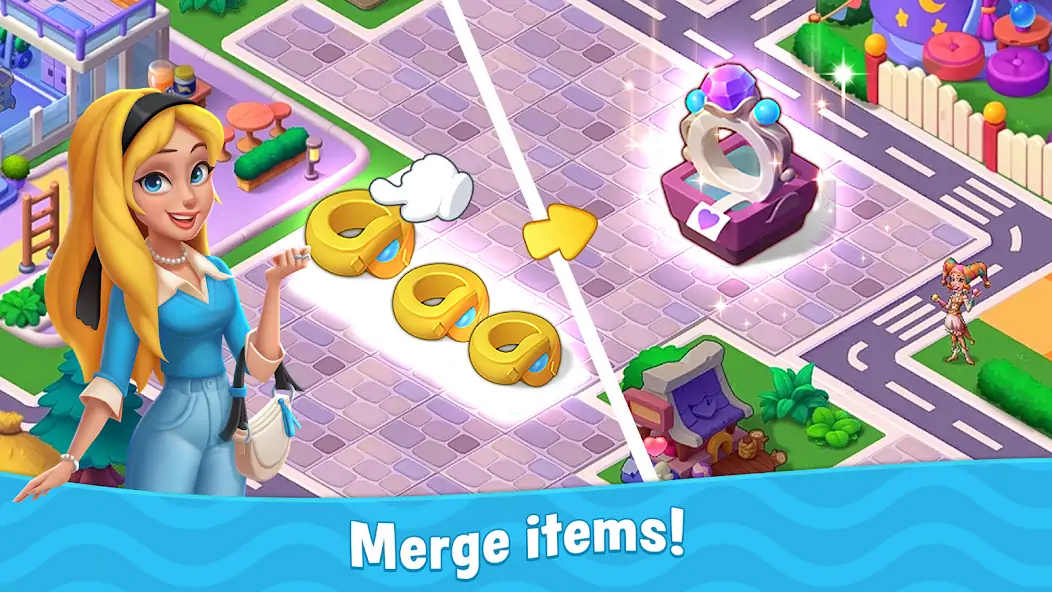 Download Merge Cove [MOD, Unlimited coins] + Hack [MOD, Menu] for Android