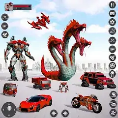 Download Snake Robot Car Transform 3D [MOD, Unlimited coins] + Hack [MOD, Menu] for Android