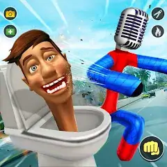 Download Monster Toilet Head Rope Game [MOD, Unlimited money/gems] + Hack [MOD, Menu] for Android