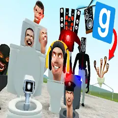 Download Skibidi Toilet For Gmod [MOD, Unlimited coins] + Hack [MOD, Menu] for Android