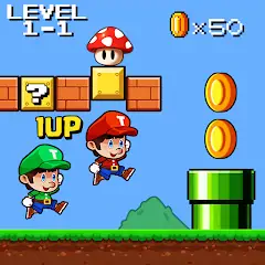 Download Super Mano Bros - Jungle World [MOD, Unlimited coins] + Hack [MOD, Menu] for Android