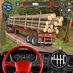 Download Log Transporter Truck Driving [MOD, Unlimited coins] + Hack [MOD, Menu] for Android