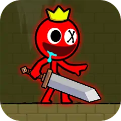 Download Red Stickman: Stick Adventure [MOD, Unlimited money/gems] + Hack [MOD, Menu] for Android