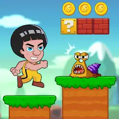 Download Super Lee Bros: Run & Fighting [MOD, Unlimited coins] + Hack [MOD, Menu] for Android