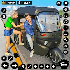 Download Auto Tuk Tuk Rickshaw Game [MOD, Unlimited money/coins] + Hack [MOD, Menu] for Android