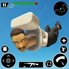 Download Toilet FPS Shooting Games: Gun [MOD, Unlimited money/gems] + Hack [MOD, Menu] for Android