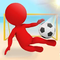 Download Crazy Kick! Fun Football game [MOD, Unlimited coins] + Hack [MOD, Menu] for Android