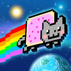 Download Nyan Cat: Lost In Space [MOD, Unlimited coins] + Hack [MOD, Menu] for Android