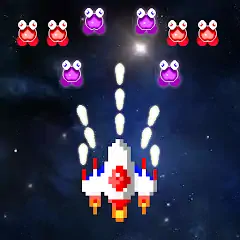 Download Galaxiga Retro Arcade Action [MOD, Unlimited money/gems] + Hack [MOD, Menu] for Android