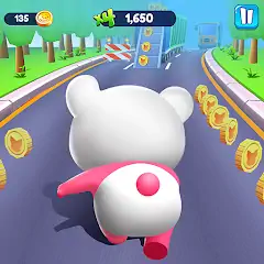 Piggy Panda Run: Fun Game