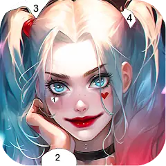 Download Clown Color, Paint by number [MOD, Unlimited money/gems] + Hack [MOD, Menu] for Android