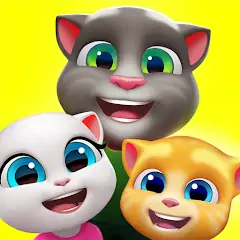 Download My Talking Tom Friends [MOD, Unlimited money] + Hack [MOD, Menu] for Android