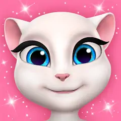 Download My Talking Angela [MOD, Unlimited money] + Hack [MOD, Menu] for Android