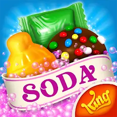 Download Candy Crush Soda Saga [MOD, Unlimited money/coins] + Hack [MOD, Menu] for Android