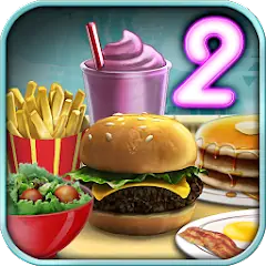 Download Burger Shop 2 [MOD, Unlimited coins] + Hack [MOD, Menu] for Android