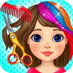Download Hair saloon - Spa salon [MOD, Unlimited money/gems] + Hack [MOD, Menu] for Android