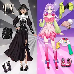 Download Anime Fashion Princess Dressup [MOD, Unlimited money/gems] + Hack [MOD, Menu] for Android
