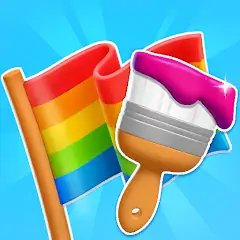 Download Flag Painters [MOD, Unlimited coins] + Hack [MOD, Menu] for Android