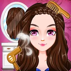 Download Braid Hair Salon - Girls Games [MOD, Unlimited money/gems] + Hack [MOD, Menu] for Android