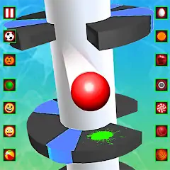 Download Helix Stack Jump : Helix Game [MOD, Unlimited money] + Hack [MOD, Menu] for Android