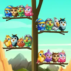 Download Bird Sort Puzzle: Color Game [MOD, Unlimited coins] + Hack [MOD, Menu] for Android