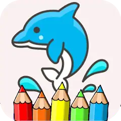 Download Coloring Pages Dolphin Shark [MOD, Unlimited money/gems] + Hack [MOD, Menu] for Android