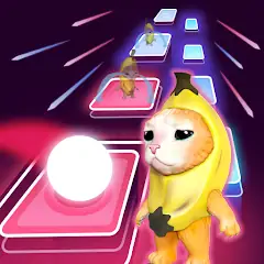 Banana Cat - Series Tiles Hop