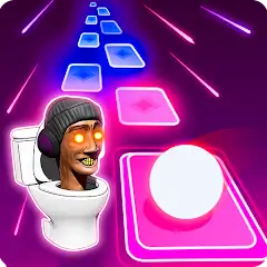 Download Skibidi Toilet Tiles Hop [MOD, Unlimited coins] + Hack [MOD, Menu] for Android