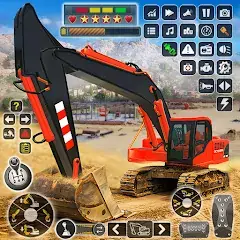 Download Heavy Excavator Simulator game [MOD, Unlimited money] + Hack [MOD, Menu] for Android
