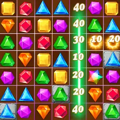 Download Jewels Classic - Crush Jewels [MOD, Unlimited coins] + Hack [MOD, Menu] for Android