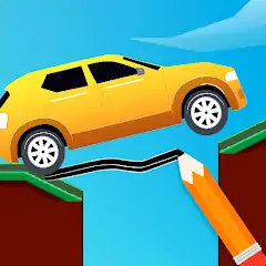 Download Draw Bridge Games: Save Car [MOD, Unlimited money/gems] + Hack [MOD, Menu] for Android