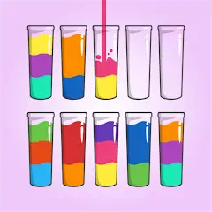 Cups - Water Sort Puzzle Game