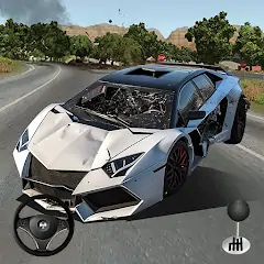 Download Mega Car Crash Simulator [MOD, Unlimited money/gems] + Hack [MOD, Menu] for Android