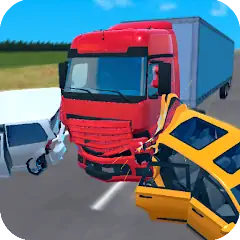 Download Truck Crash Simulator Accident [MOD, Unlimited coins] + Hack [MOD, Menu] for Android