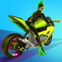Download Wild Wheels: Bike Racing [MOD, Unlimited coins] + Hack [MOD, Menu] for Android