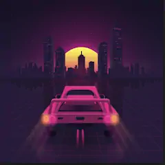 Download Retro Car Drifter - 2D [MOD, Unlimited coins] + Hack [MOD, Menu] for Android