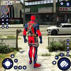Download Miami Rope Hero Spider Game [MOD, Unlimited money/coins] + Hack [MOD, Menu] for Android