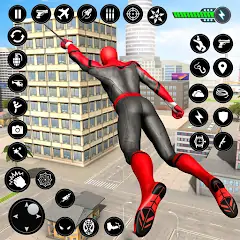 Download Rope Spider Hero Crime Fighter [MOD, Unlimited money/coins] + Hack [MOD, Menu] for Android