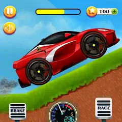 Download Kids Car Hill Racing Game [MOD, Unlimited money/gems] + Hack [MOD, Menu] for Android