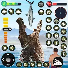 Download Angry Crocodile - Animal Games [MOD, Unlimited coins] + Hack [MOD, Menu] for Android