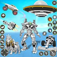 Download Space Robot Transform Games 3D [MOD, Unlimited money] + Hack [MOD, Menu] for Android