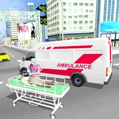 Download The City Ambulance Games [MOD, Unlimited money] + Hack [MOD, Menu] for Android