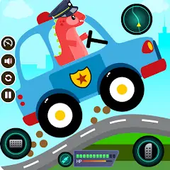 Download Dinosaurs Police Cars Workshop [MOD, Unlimited money/gems] + Hack [MOD, Menu] for Android