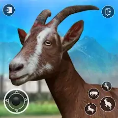 Download Animal Simulator Goat Game [MOD, Unlimited coins] + Hack [MOD, Menu] for Android