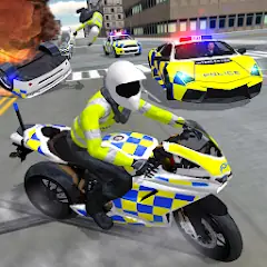 Download Police Car Driving Motorbike [MOD, Unlimited money/coins] + Hack [MOD, Menu] for Android