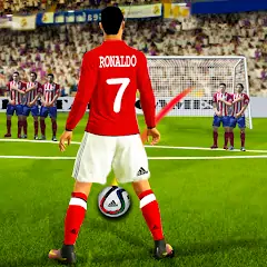 Download Soccer Kick Football Champion [MOD, Unlimited coins] + Hack [MOD, Menu] for Android