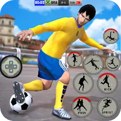Download Street Football Kick Games [MOD, Unlimited money] + Hack [MOD, Menu] for Android