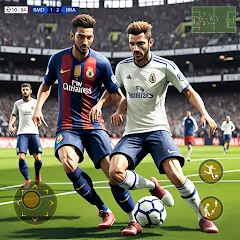 Download Football Games League 2023 [MOD, Unlimited money/gems] + Hack [MOD, Menu] for Android