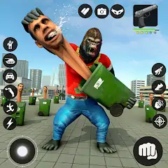Download Gorilla Hero Gangster Crime [MOD, Unlimited money/gems] + Hack [MOD, Menu] for Android