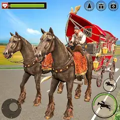 Download Horse Racing Taxi Driver Games [MOD, Unlimited money/coins] + Hack [MOD, Menu] for Android